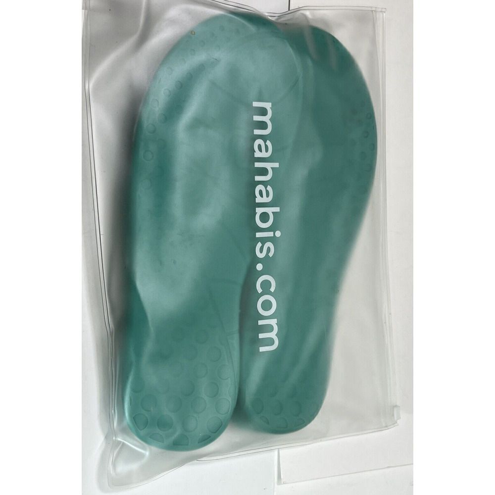 Mahabis Soles Teal Removeable Replacement Blue Size 39 EU Womens 8 US‎